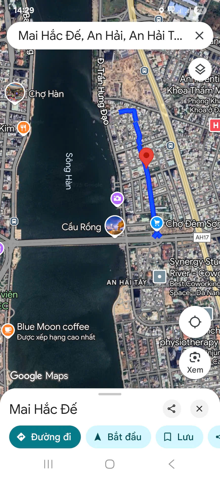 Cần bán nhanh lô đất đường MAI HẮC ĐẾ - VỊ TRÍ ĐẮC ĐỊA nay sát cầu RỒNG - Ảnh chính